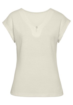 T-Shirt basic - creme