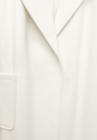 WITH BELT - Trenčkot - white