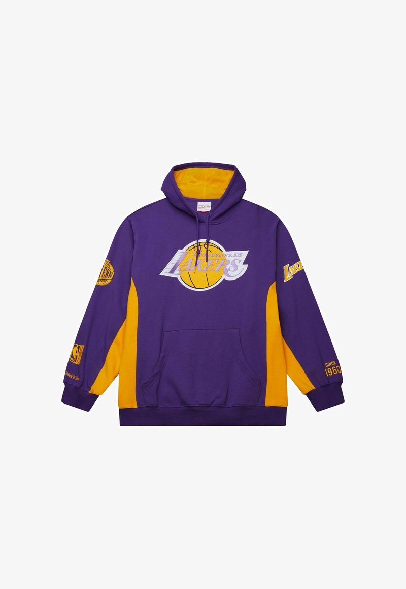 Mitchell & Ness ORIGINS LOS ANGELES LAKERS - Kapuzenpullover - purple