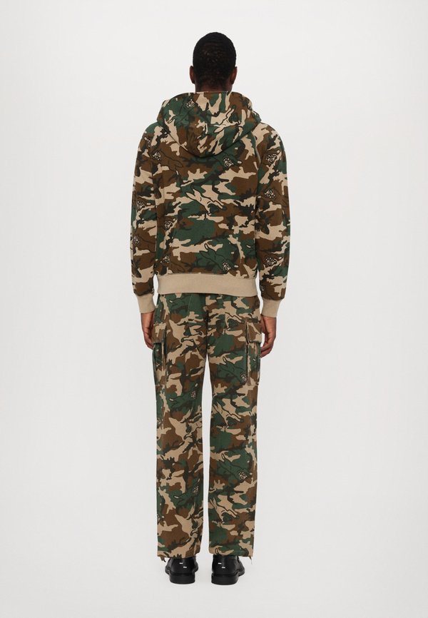 RUNNING DOG WOODLAND CAMO ZIP THROUGH HOOD - Zip-up sweatshirt - multi2