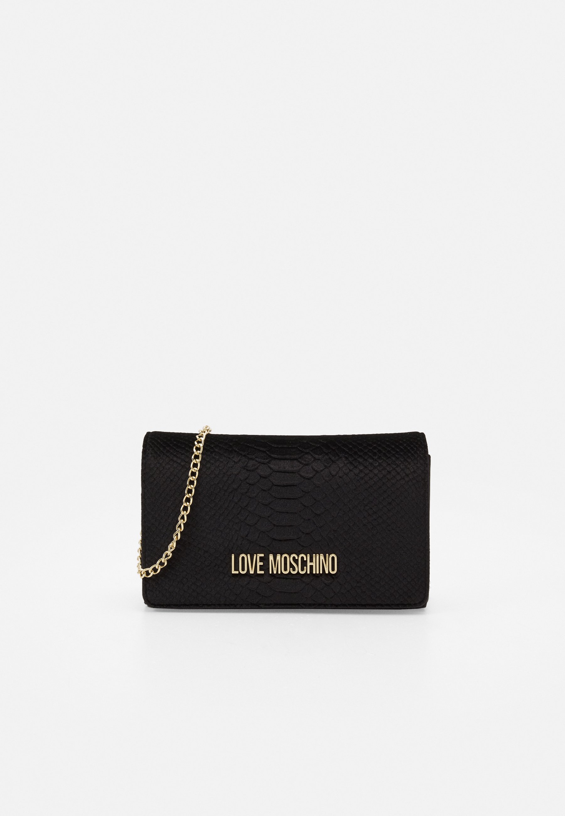 Love Moschino EVENING CHAIN CROSSBODY - Bandolera - nero/negro - Zalando.es