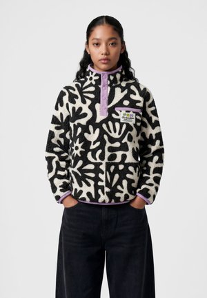 On Vacation, GOODTIMES FLEECE SWEATER UNISEX - Flísový sveter - black