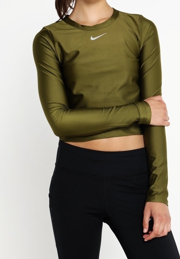 olive nike shirt women's