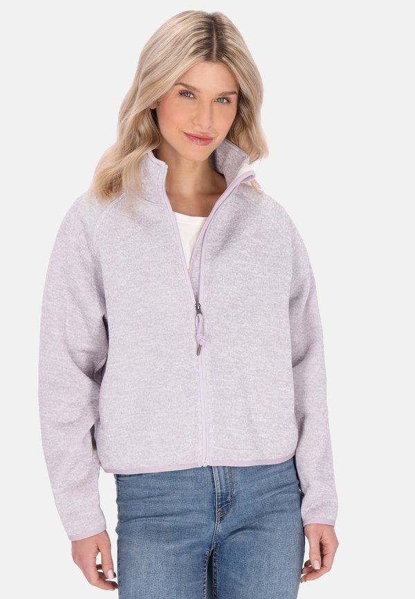 Fleecejacke - light lavender melange