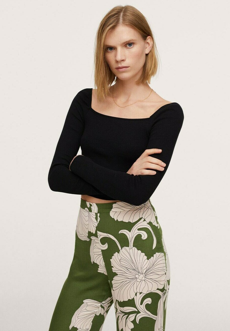Mango FOREST-A - Pantalones - grün/verde - Zalando.es