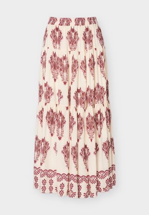 Lollys Laundry, SKIRT - Μάξι φούστα - creme