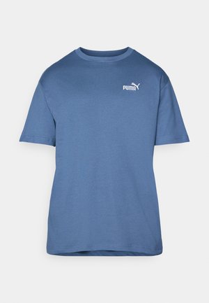 Puma RELAXED SMALL LOGO TEE - Basic T-shirt - dark indigo