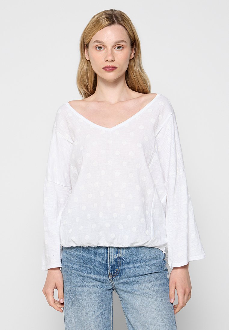 Le Monde du Lin Blouse wit