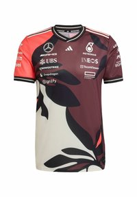 adidas Performance AMG PETRONAS FORMULA ONE DRIVER AUTHENTIC - Sports T-shirts - aurora ruby   turbo   off white