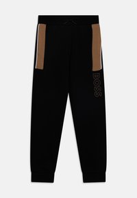BOSS Kidswear CARDIGAN TROUSERS SET - Tuta - black