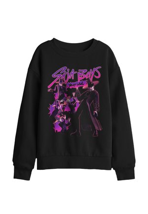 NETFLIX, KPOP DEMON HUNTERS SAJA BOYS FLAMES UNISEX - Sweatshirt - black