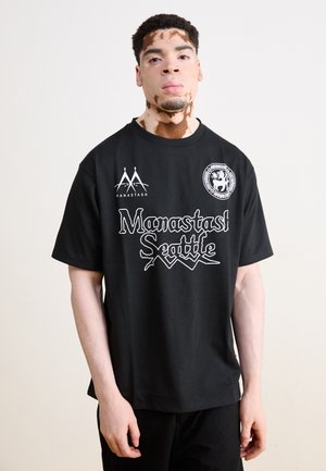 Manastash RE:POLY TEE UNIFORM - T-Shirt print - black