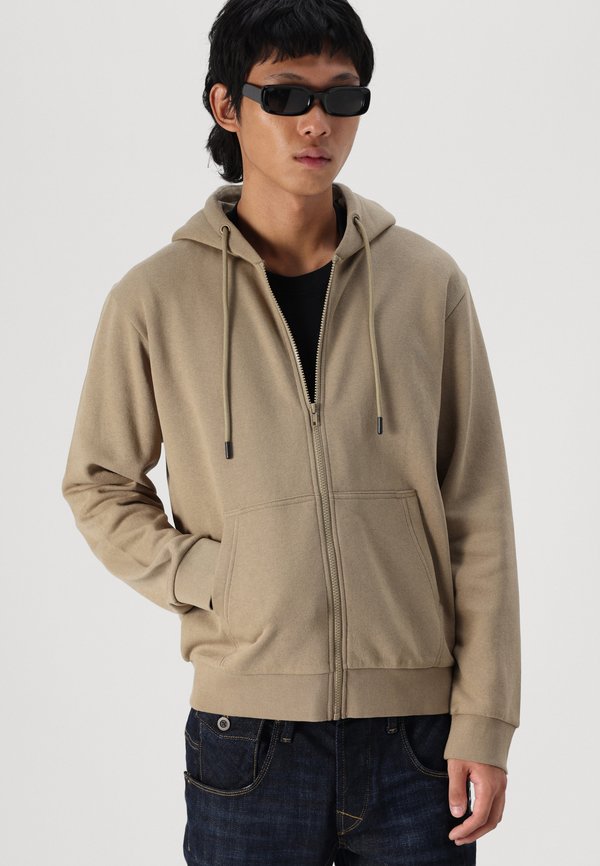JJEBRADLEY ZIP HOOD - Zip-up sweatshirt - coriander2