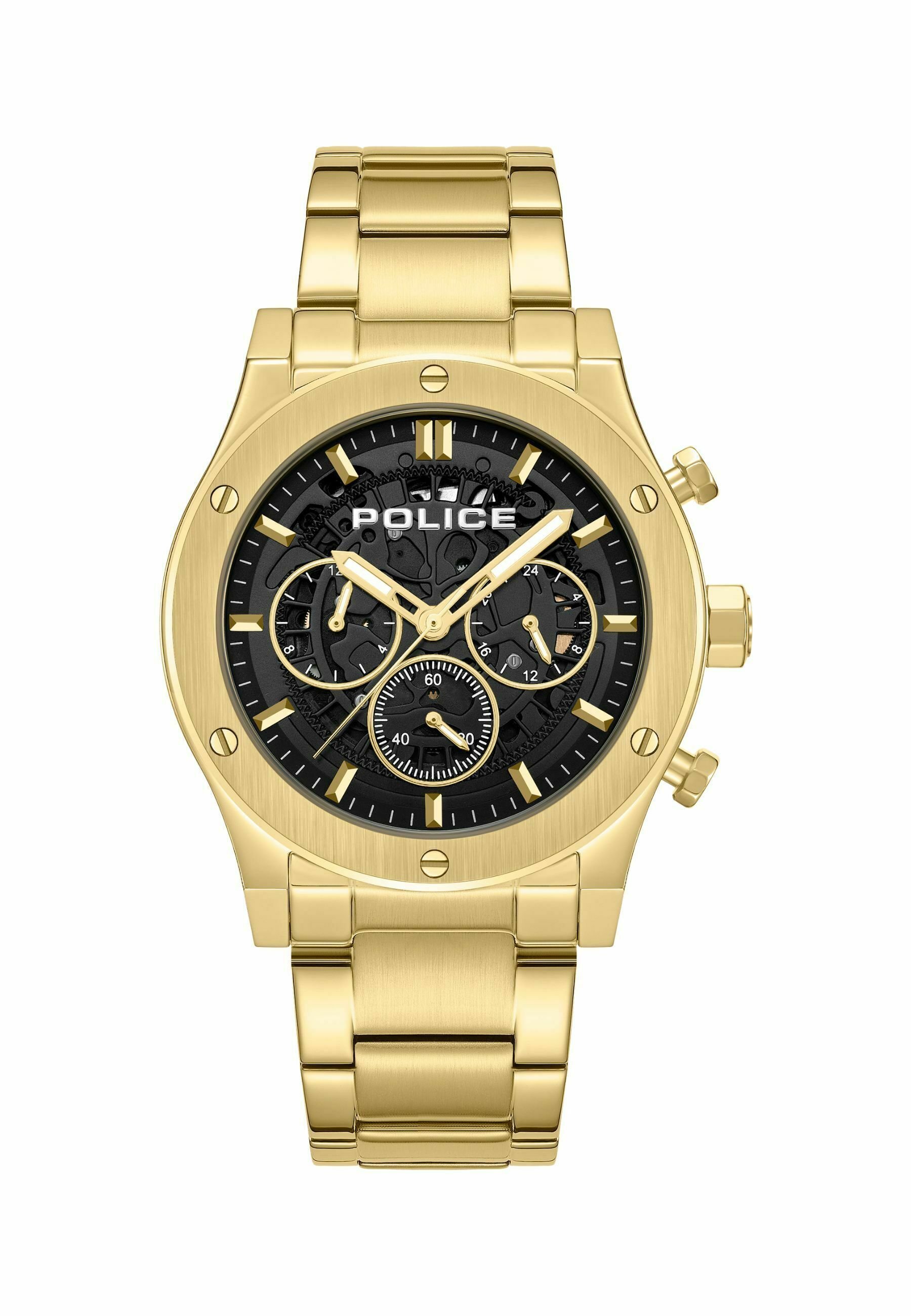 Police KNOTTY Chronograph watch gold-coloured/schwarz/gold