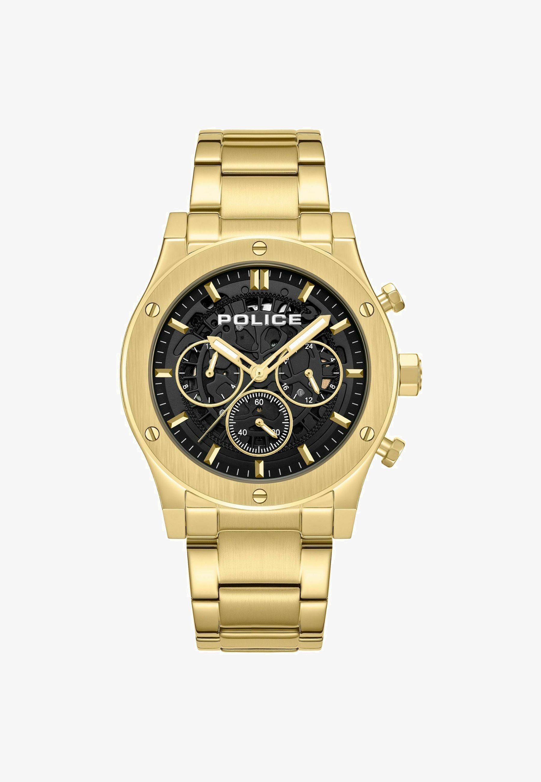 Police KNOTTY Chronograph watch gold-coloured/schwarz/gold