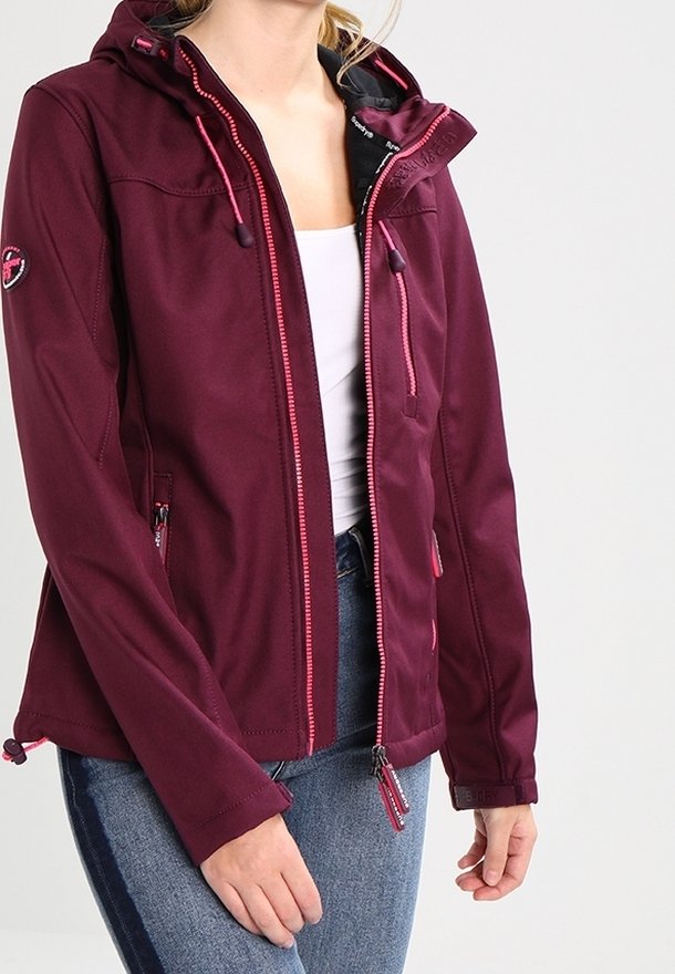 Superdry & Co Veste mi-saison - dark red
