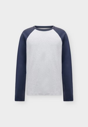 GAP, RELAXED TEE - Блуза с дълги ръкави - navy grey