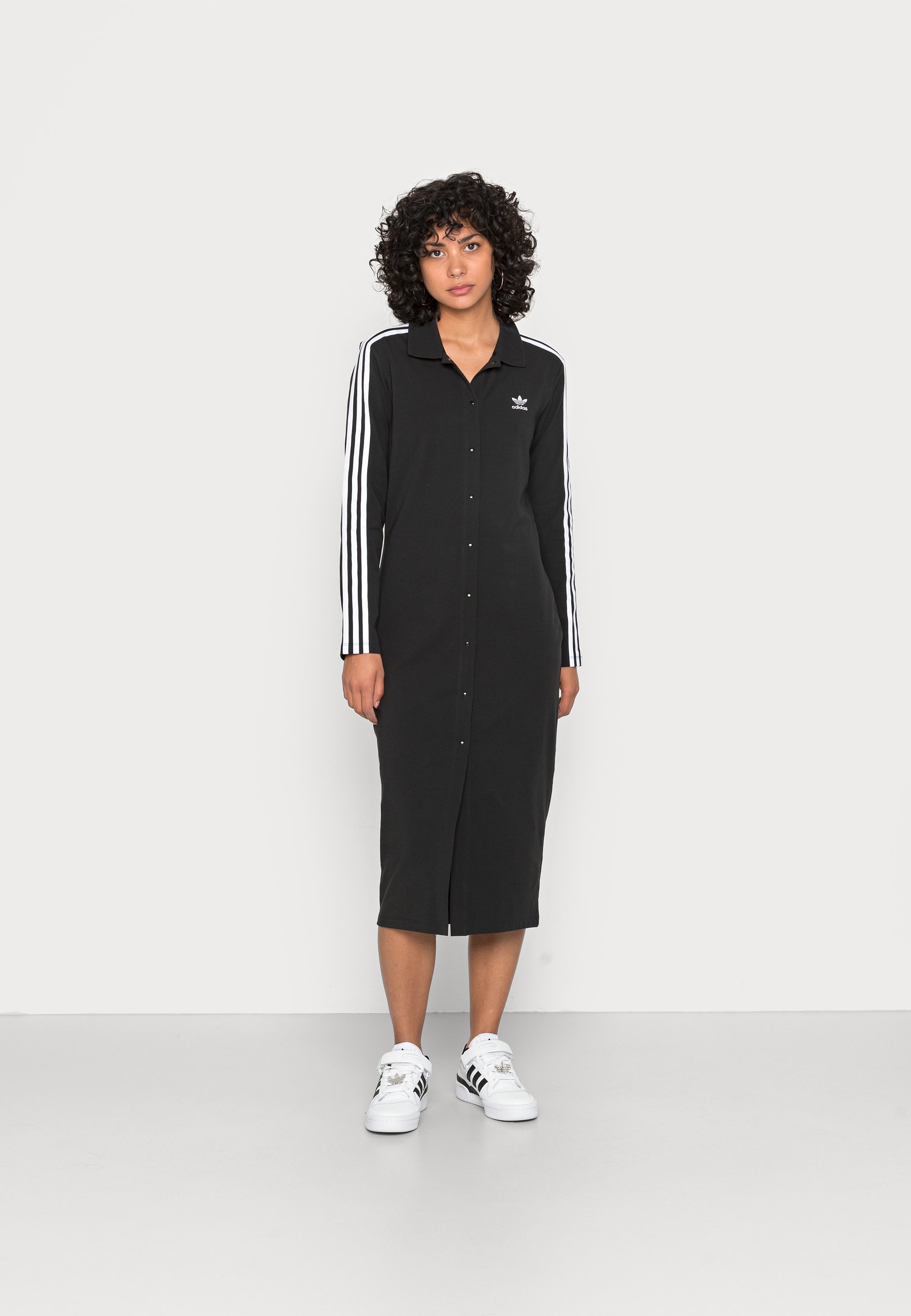 adidas Originals Shirt dress - black - Zalando.co.uk