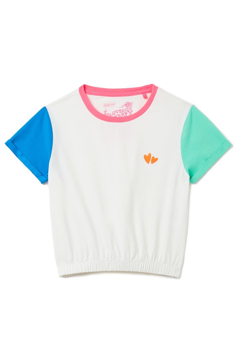 OVS T-shirt imprimé blanc