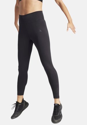 adidas Originals, ADIDAS ORIGINALS LEGGINGS LARGE LOGO - Leggings - Hosen - black black