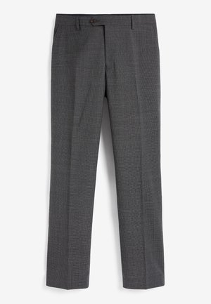 SUIT TROUSERS SLIM FIT - Kostymbyxor - grey