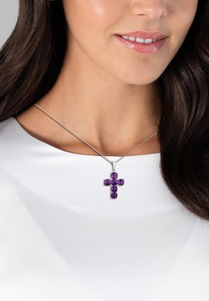 AMETHYST RAFAELA DONATA EDELS - Ketting - silber