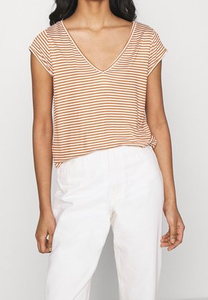 Camiseta básica - ochre
