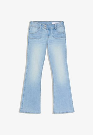 LOW-RISE - Bootcut-farkut - light blue