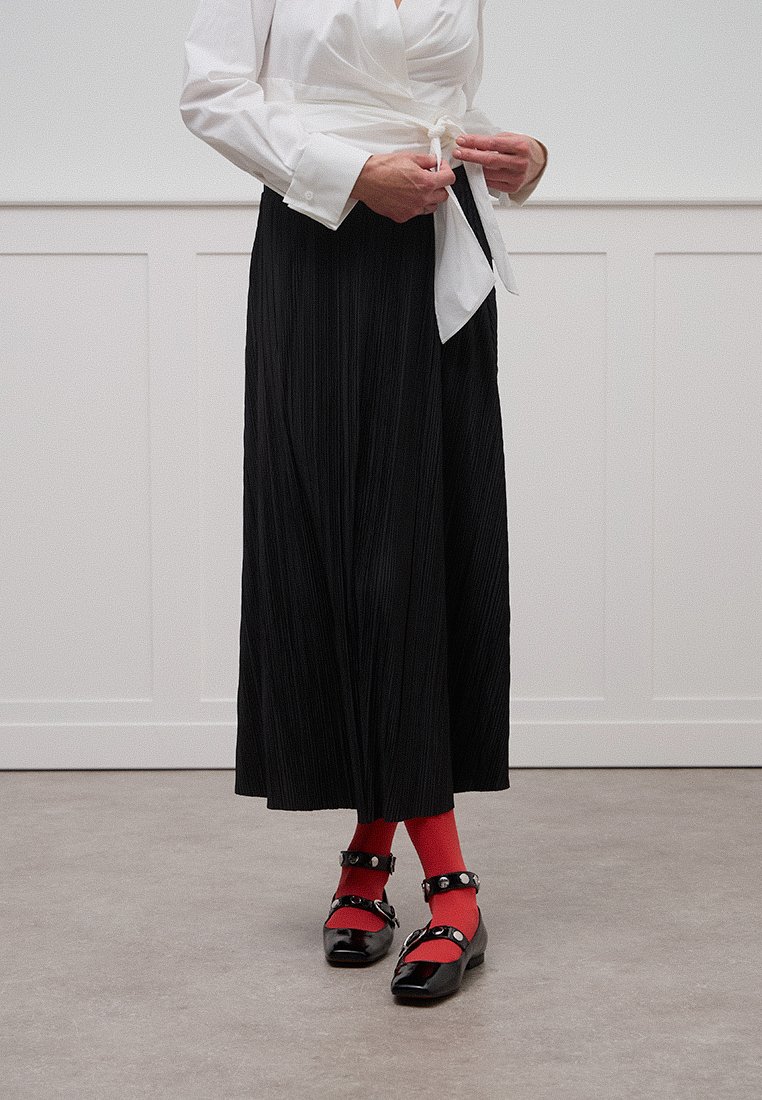 Selected Femme A-lijn rok zwart