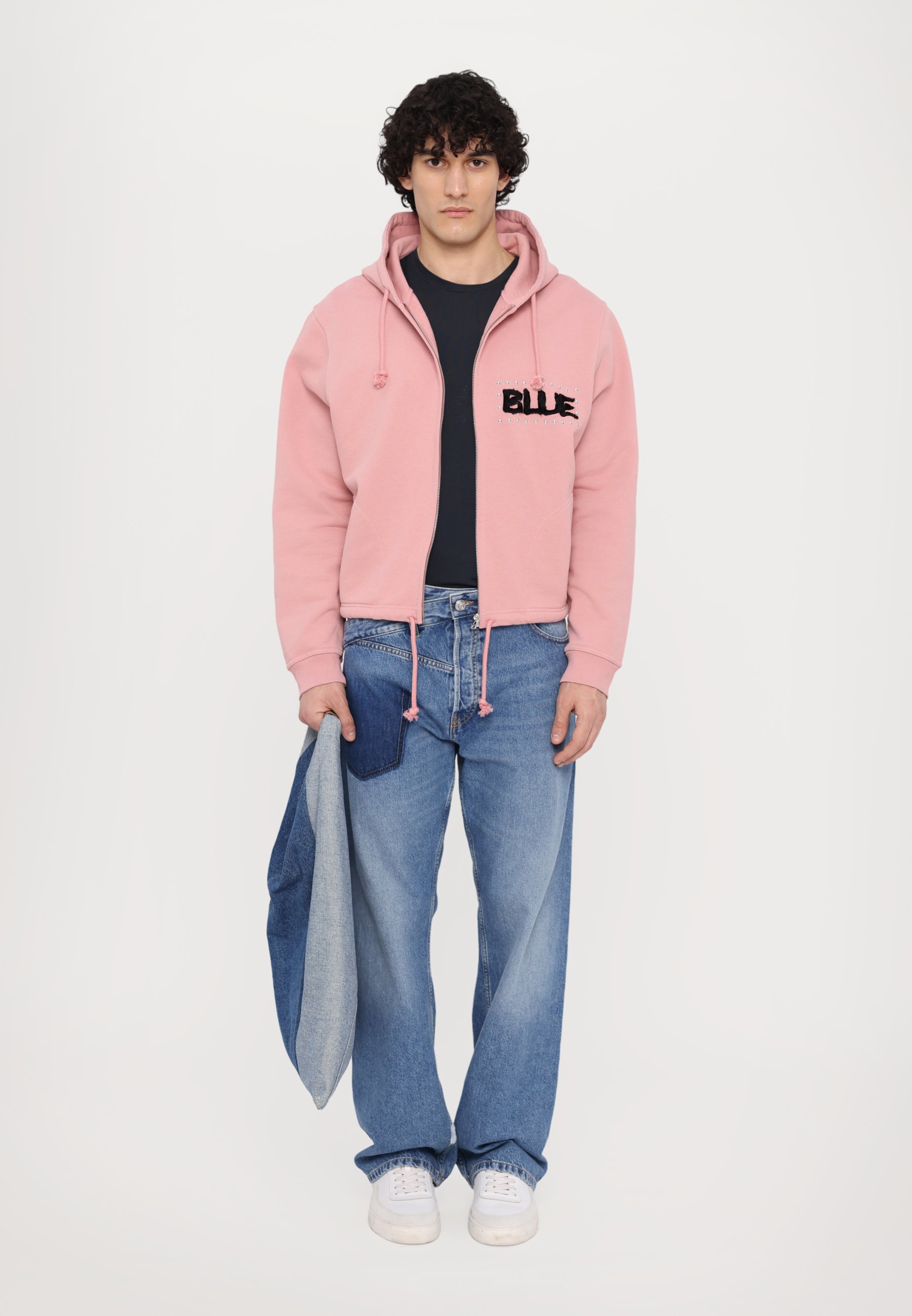 BLUEMARBLE ZIP UP HOODIE - Zip-up sweatshirt - pink - Zalando