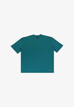 Dropsize, SUPER HEAVY BLANK - T-shirt basique - petrol
