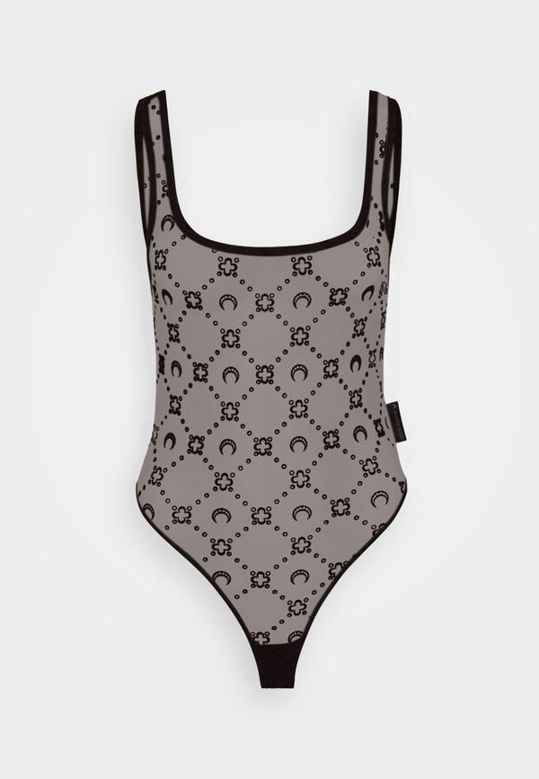 MOONOGRAM FLOCK SQUARENECK  - Body2