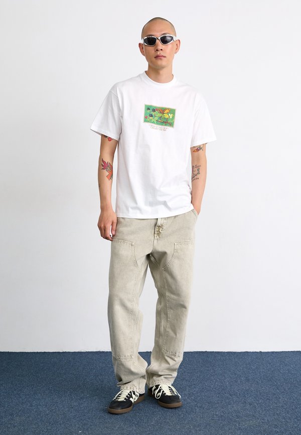 DOUBLE KNEE PANT SMITHFIELD  - Relaxed fit jeans - opuntia chalk wash3