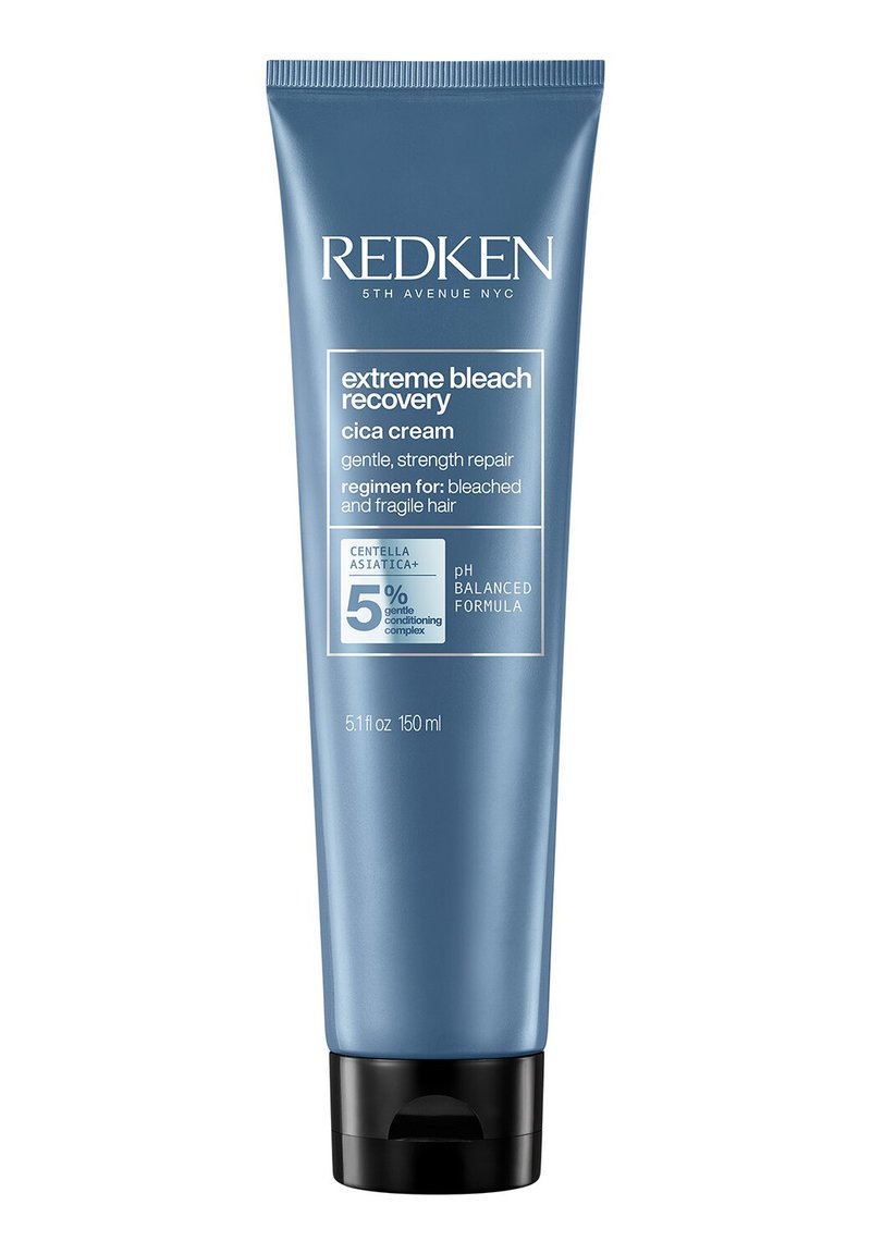 Redken - EXTREME BLEACH RECOVERY CICA CREAM LEAVE IN | LEAVE-IN TREATMENT FOR DEEP CARE, NEW ELASTICITY AND SILKY SHINE FOR BLEACHED HAIR - Pielęgnacja włosów, Powiększ