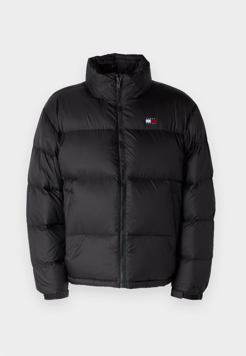 Tommy Jeans Gewatteerde jas zwart