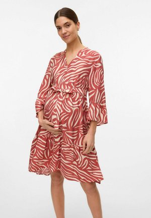 Hverdagskjole - marsala