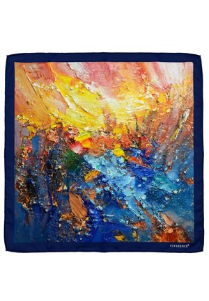 Vivisence S65-009 - Schal - blue orange