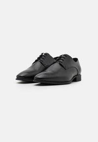 Geox UOMO HIGH LIFE - Elegantna obuća s vezicama - black