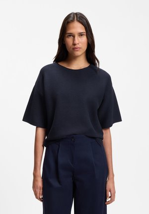 BOSS, C_FOUETTA - T-shirt basique - dark blue
