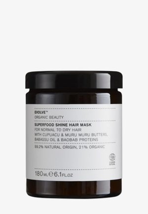 SUPERFOOD SHINE HAIR MASK - Hårinpackning - brown