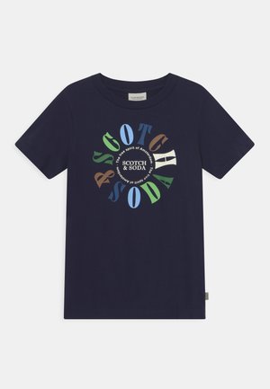 REGULAR FIT SHORT SLEEVED ARTWORK - T-shirt imprimé - night
