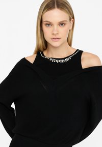 LIU JO Gebreide jurk - black