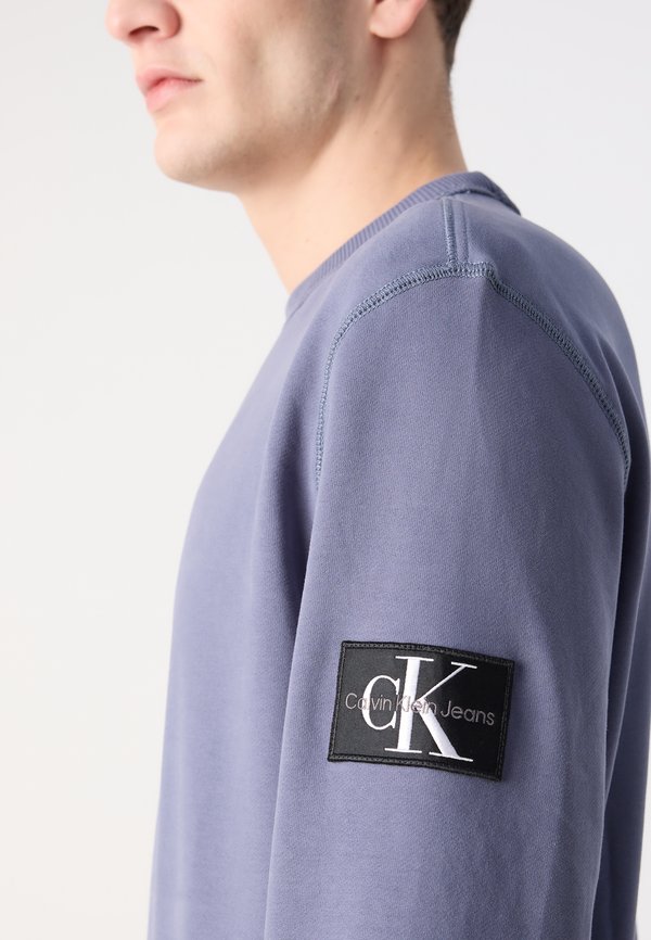 BADGE CREW NECK - Sweatshirt - grisaille2