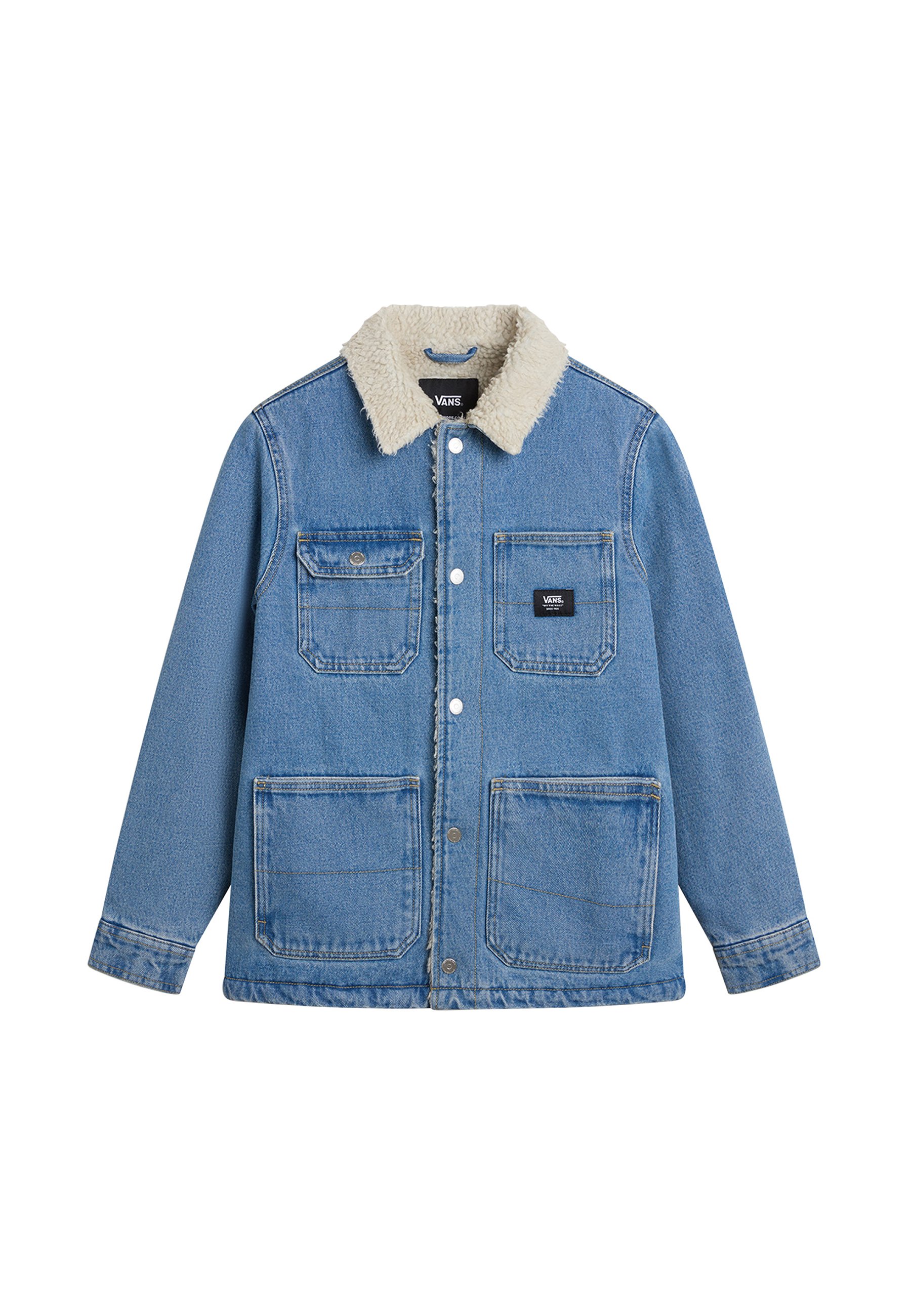 Vans CHORE Veste en jean stonewash blue/bleu ZALANDO