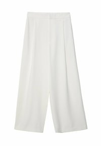 SMART CULOTTES WITH DARTS - Pantalon classique - beige
