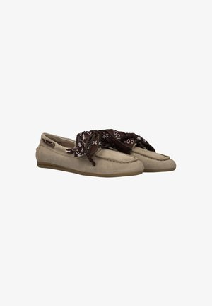 Toral, TORAL DAMES MOCASSINS NAHUA BANDANA. - Bootschoenen - sabbia marron basket