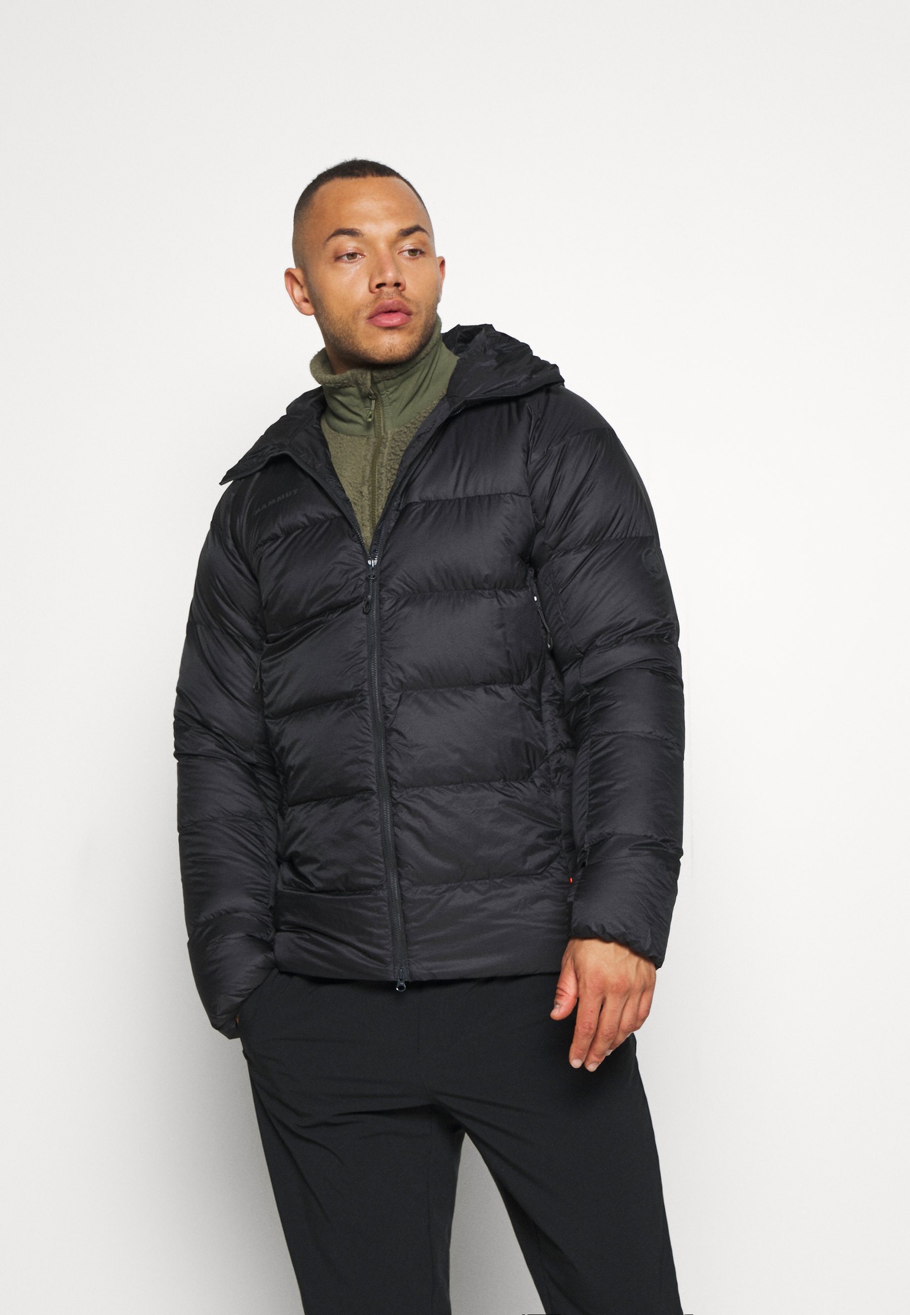 Mammut Meron In Hooded Jacket Men Daunenjacke Black Schwarz Zalando De