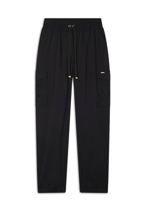 Freddy IN CON RICAMI SANGALLO SULLE TASCHE - Pantalones - nero