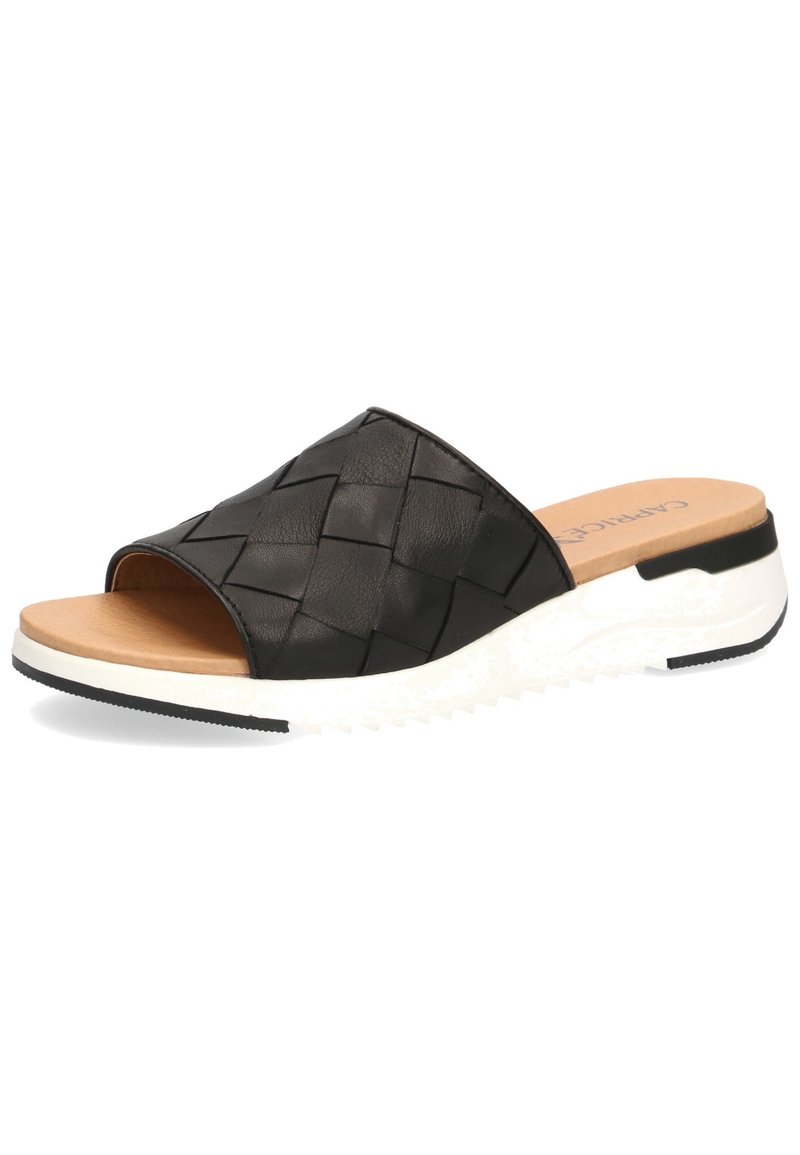 Damen Sneaker | Caprice Pantolette flach schwarz - KG29473 Damen Sneaker | Caprice Pantolette flach schwarz - KG29473