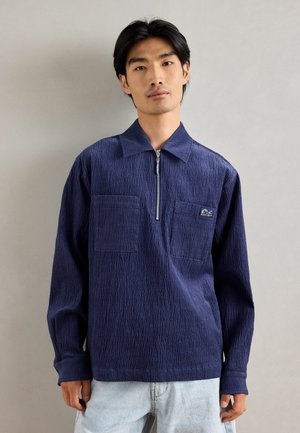 Scotch & Soda ZIP SHIRT - Shirt - peacoat